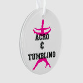 Acrobat en Tumbling Ornament (voorkant)