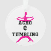 Acrobat en Tumbling Ornament (voorkant)