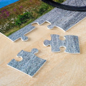 Acrobat Freestyle Cyclist Jigzaag Puzzle Legpuzzel (Zijkant)