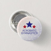Acrobat Gymnastics Button (Voorkant /achterkant)