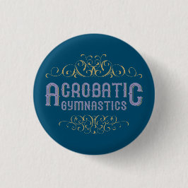 Acrobat Gymnastics Button