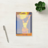 Acrobat headstand Art Photo Post-it Notes (Kantoor)
