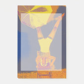 Acrobat headstand Art Photo Post-it Notes (Voorkant)