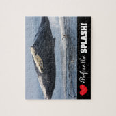 Acrobat Humpback Whale Legpuzzel (Verticaal)