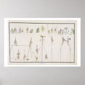 Acrobat, Jugglers, Imitators, Entertainers voor Poster (Voorkant)