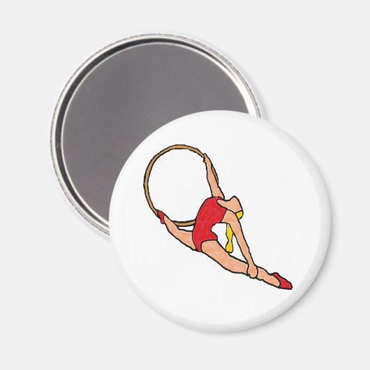Acrobat Magneet (Voorkant / Achterkant)