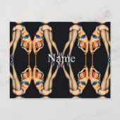 Acrobat Pinups Thunder_Cove Briefkaart (Voorkant)