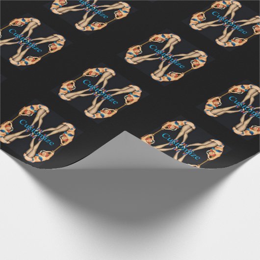 Acrobat  Pinups Thunder_Cove Cadeaupapier (Hoek)