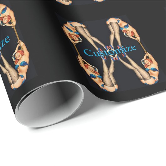 Acrobat  Pinups Thunder_Cove Cadeaupapier (Rol Hoek)