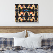 Acrobat  Pinups Thunder_Cove Canvas Afdruk (Insitu (Slaapkamer))