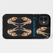 Acrobat Pinups Thunder_Cove Case-Mate iPhone Case (Achterkant (horizontaal))