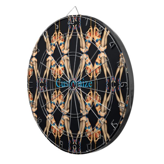 Acrobat  Pinups Thunder_Cove Dartbord (Voorkant Rechts)