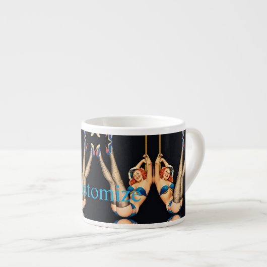 Acrobat Pinups Thunder_Cove Espresso Kop (Voorkant rechts)