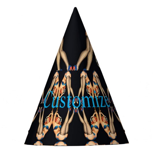 Acrobat  Pinups Thunder_Cove Feesthoedjes (Voorkant)