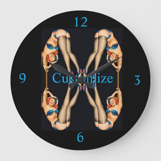 Acrobat Pinups Thunder_Cove Grote Klok (Voorkant)