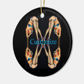 Acrobat  Pinups Thunder_Cove Keramisch Ornament (Links)