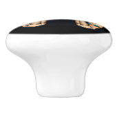 Acrobat Pinups Thunder_Cove Keramische Knop (Zijkant)