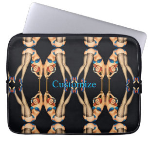 Acrobat Pinups Thunder_Cove Laptop Sleeve