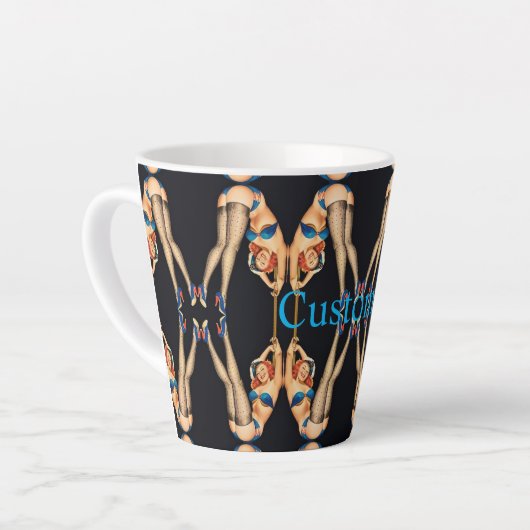 Acrobat Pinups Thunder_Cove Latte Mok (Linkerhoek)