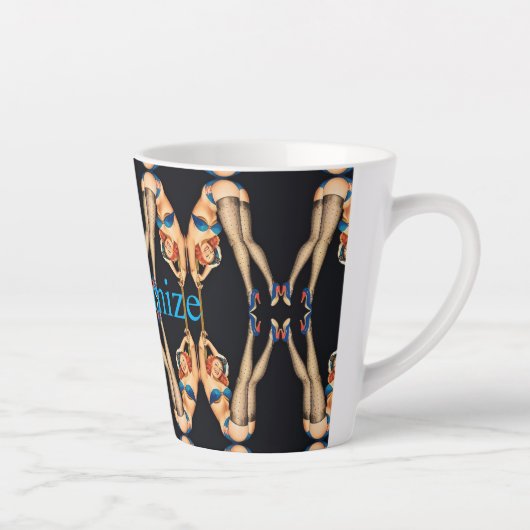 Acrobat  Pinups Thunder_Cove Latte Mok (Rechts)