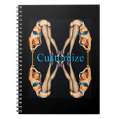 Acrobat  Pinups Thunder_Cove Notitieboek (Voorkant)