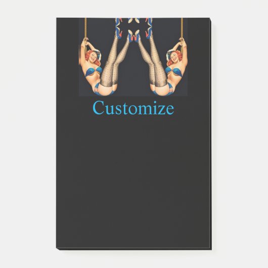 Acrobat Pinups Thunder_Cove Post-it® Notes (Voorkant)