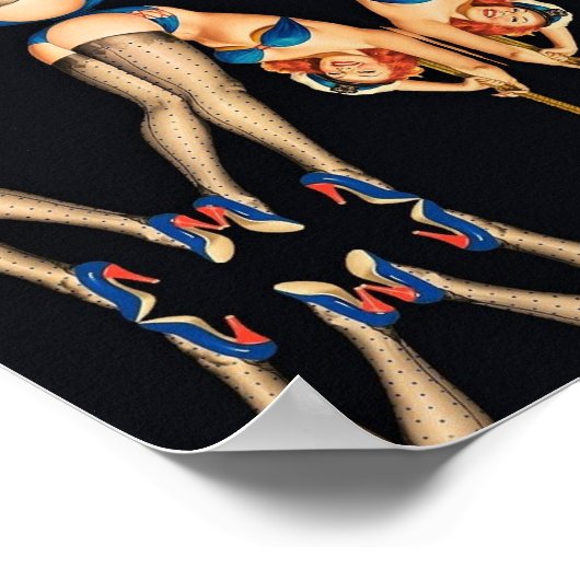 Acrobat  Pinups Thunder_Cove Poster (Hoek)