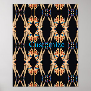 Acrobat  Pinups Thunder_Cove Poster