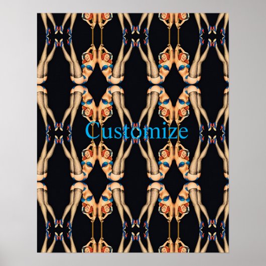 Acrobat  Pinups Thunder_Cove Poster (Voorkant)