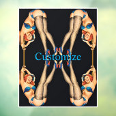 Acrobat  Pinups Thunder_Cove Raamsticker (Vel 3)