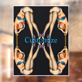 Acrobat  Pinups Thunder_Cove Raamsticker (Vel 2)