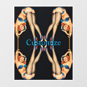 Acrobat  Pinups Thunder_Cove Raamsticker (Vel)