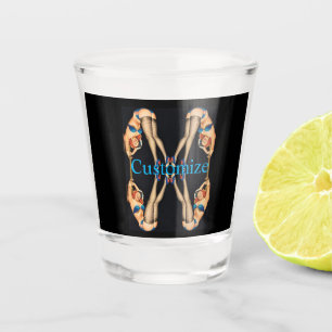 Acrobat Pinups Thunder_Cove Shot Glas