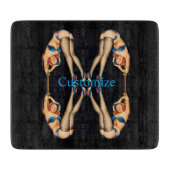 Acrobat  Pinups Thunder_Cove Snijplank (Voorkant)