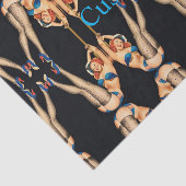 Acrobat Pinups Thunder_Cove Tissuepapier (Detail)