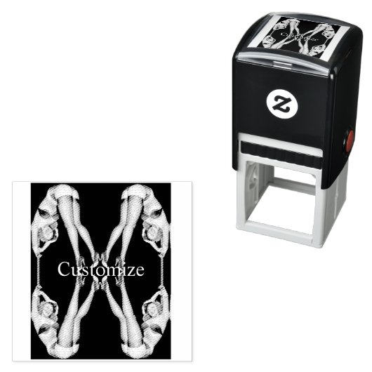 Acrobat Pinups Thunder_Cove Zelfinktende Stempel (In situ)