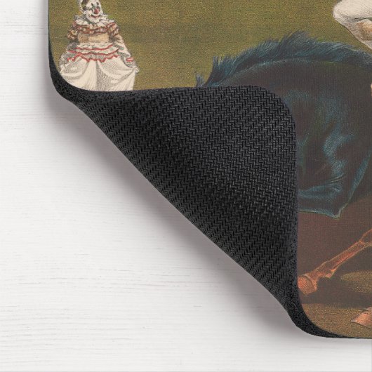 Acrobaten te paard. muismat (Hoek)