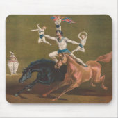 Acrobaten te paard. muismat (Voorkant)