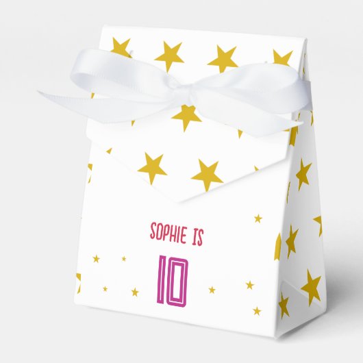 Acrobatics and gymnastics sport girl birthday bedankdoosjes (Voorkant Zijde)