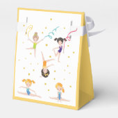 Acrobatics fun birthday kids  bedankdoosjes (Achterkant)