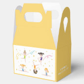 Acrobatiek leuke verjaardag kinder bedankdoosjes (Geopend)