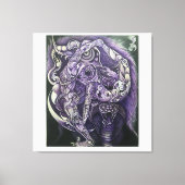 Acrobatisch in het nationale bos canvas afdruk (Voorkant)