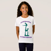 Acrobatische gymnastiek - Girls Acro T-shirt (Voorkant volledig)