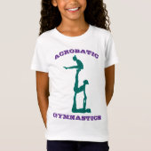 Acrobatische gymnastiek - Girls Acro T-shirt (Voorkant)