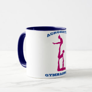 Acrobatische gymnastiek mok