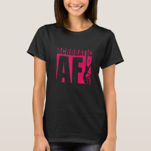 Acrobatische turn-gymnastiek acrobaat acrobatiek t-shirt