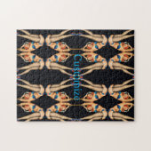 Acrobatische Vintage Pin-Ups Thunder_Cove Legpuzzel (Horizontaal)