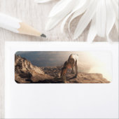 Acrocanthosaurus 2 etiket (Insitu)