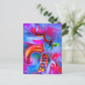 Acrofobie Briefkaart (Staand voorkant)