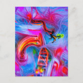 Acrofobie Briefkaart (Voorkant)